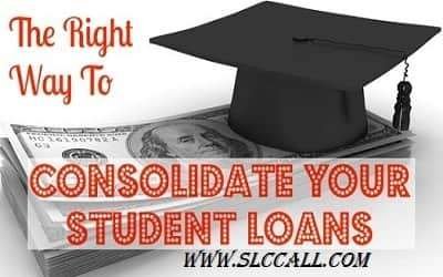 Consolidating student loan